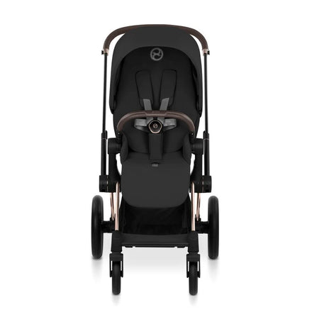 CYBEX Buggy Priam Comfort Rosegold incl. Foldable Carry Cot Sepia Black