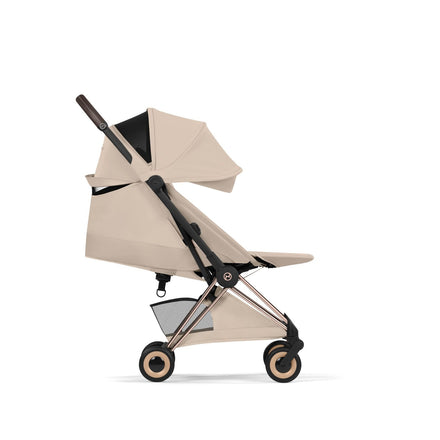 CYBEX Compacte Plooibuggy Coya | Cozy Beige (Rosegold Frame)