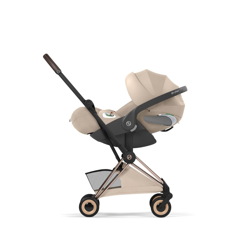CYBEX Compacte Plooibuggy Coya | Cozy Beige (Rosegold Frame)