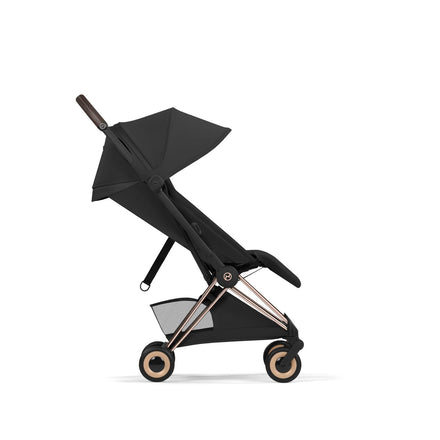 CYBEX Compacte Plooibuggy Coya | Sepia Black (Rosegold Frame)