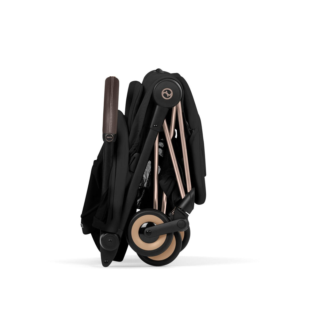 CYBEX Compacte Plooibuggy Coya | Sepia Black (Rosegold Frame)