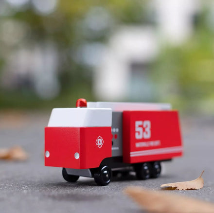 Candylab Toys Speelgoedwagen | Fire Truck