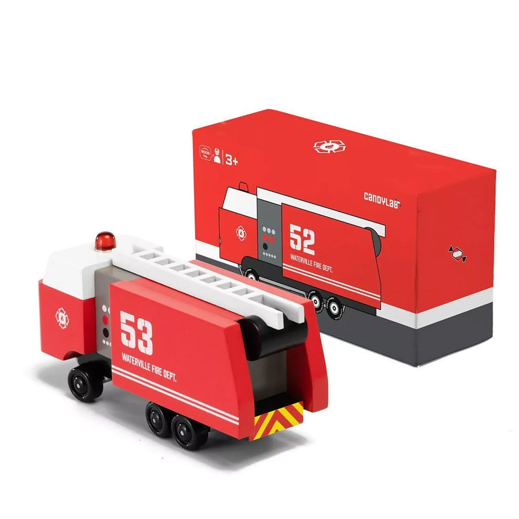 Candylab Toys Speelgoedwagen | Fire Truck