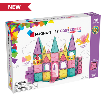 Magna-Tiles Castle XL | 48-Piece Set