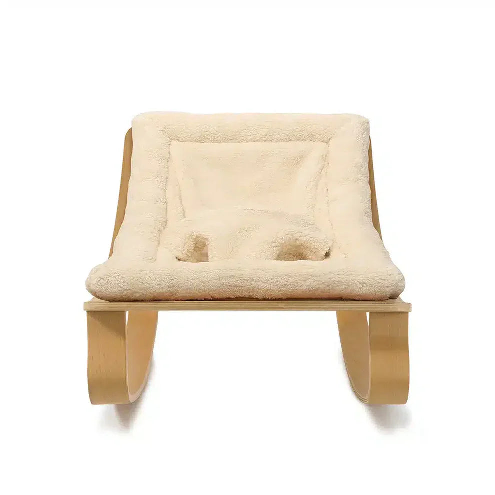 Charlie Crane LEVO Baby Rocker - Fur Milk