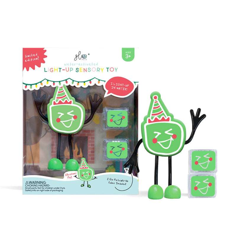 Glo Pals Light Up Sensory Toy Badspeeltje Christmas Limited Edition