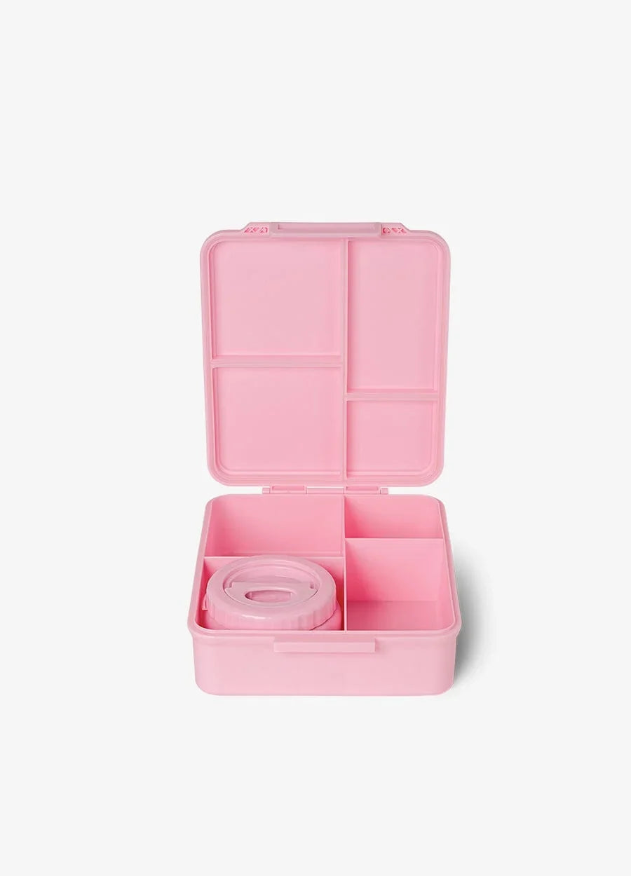 Citron Grand brooddoos Pink Glow Up inclusief thermo food jar, De Gele Flamingo