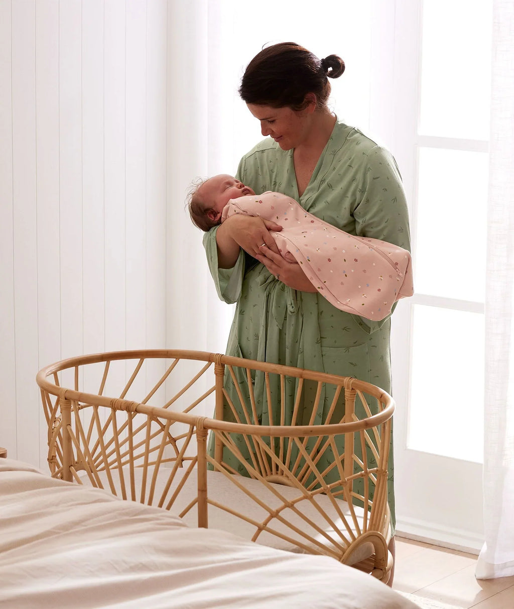 Ergopouch Cocoon Inbaker Slaapzak 65cm Tog 1.0 | Daisies