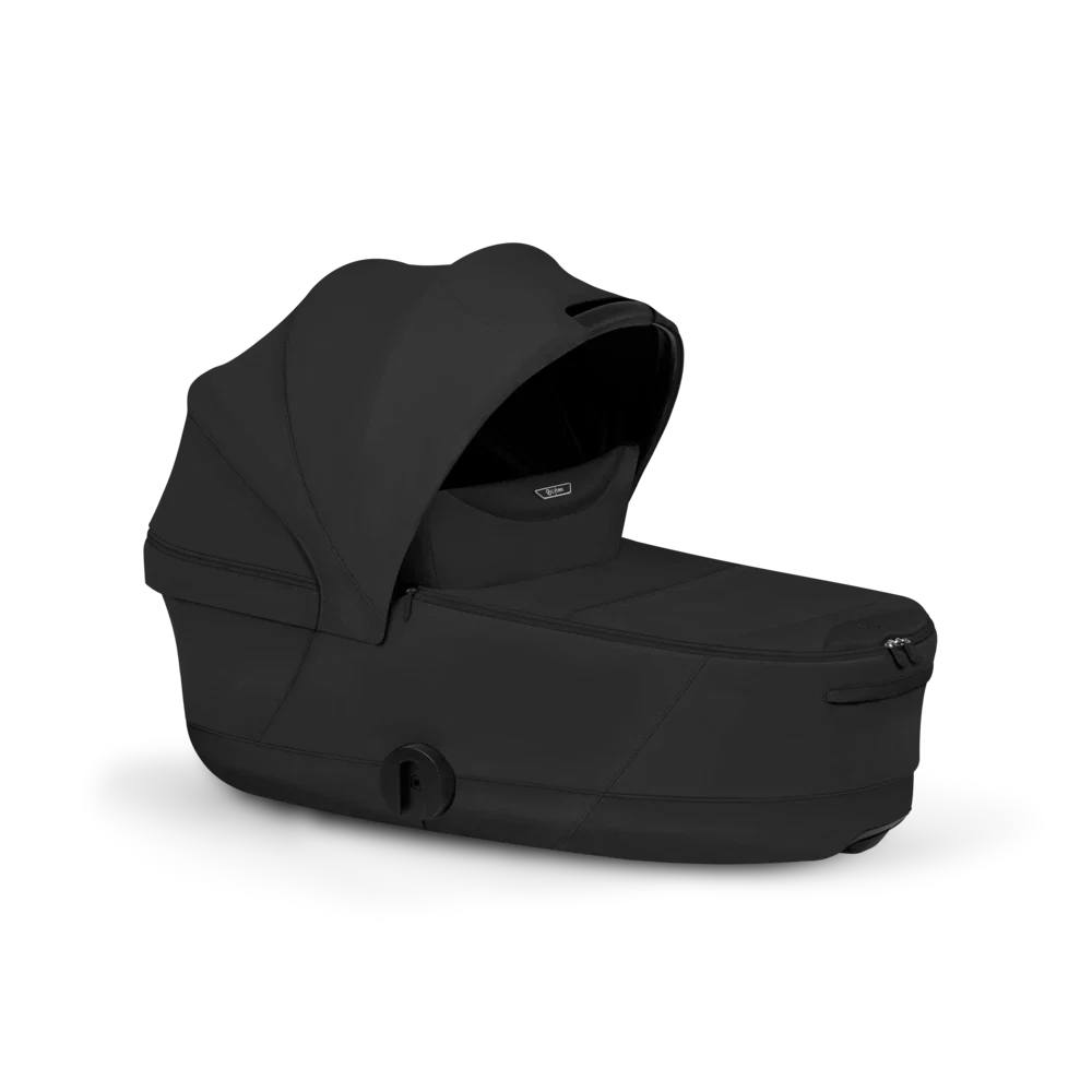 CYBEX Priam Foldable Lux Carry Cot Sepia Black, opvouwbare reiswieg in zwart voor de Priam kinderwagen
