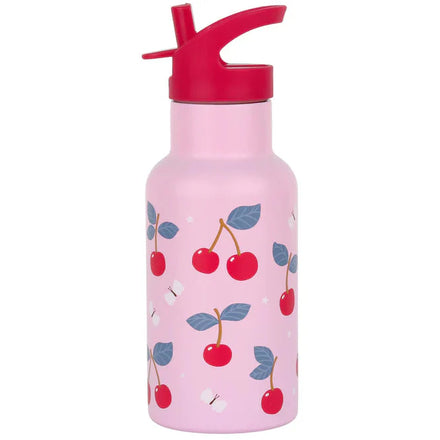 A Little Lovely Company Stainless Steel Drinkfles | Kersen