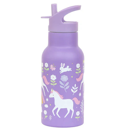 A Little Lovely Company Stainless Steel Drinkfles | Unicorn Dreams