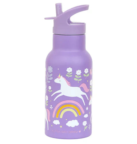 A Little Lovely Company Stainless Steel Drinkfles | Unicorn Dreams