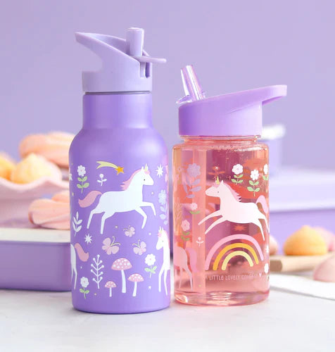 A Little Lovely Company Stainless Steel Drinkfles | Unicorn Dreams