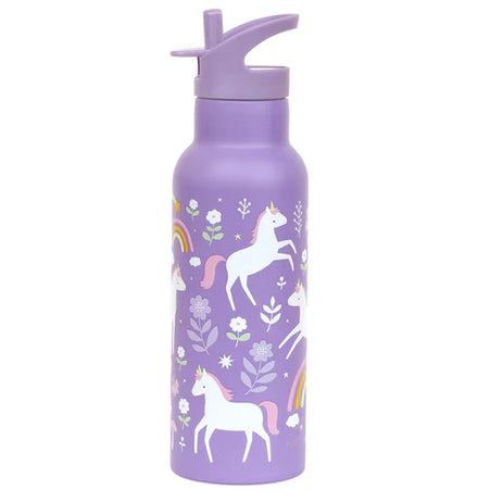 A Little Lovely Company Stainless Steel XL Drinkfles | Unicorn Dreams
