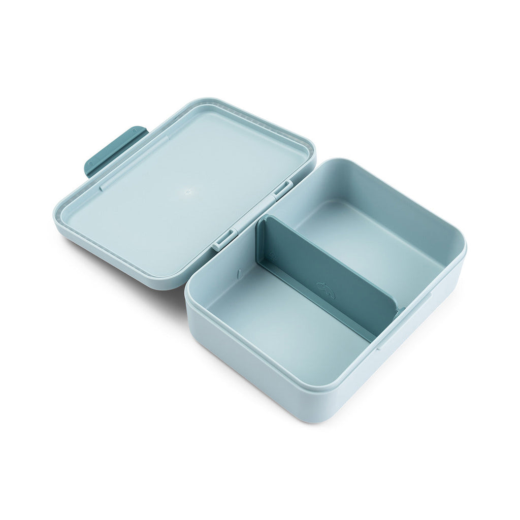 Done By Deer Lunchdoos Met Verdeelvakje | Tiny Farm Blue