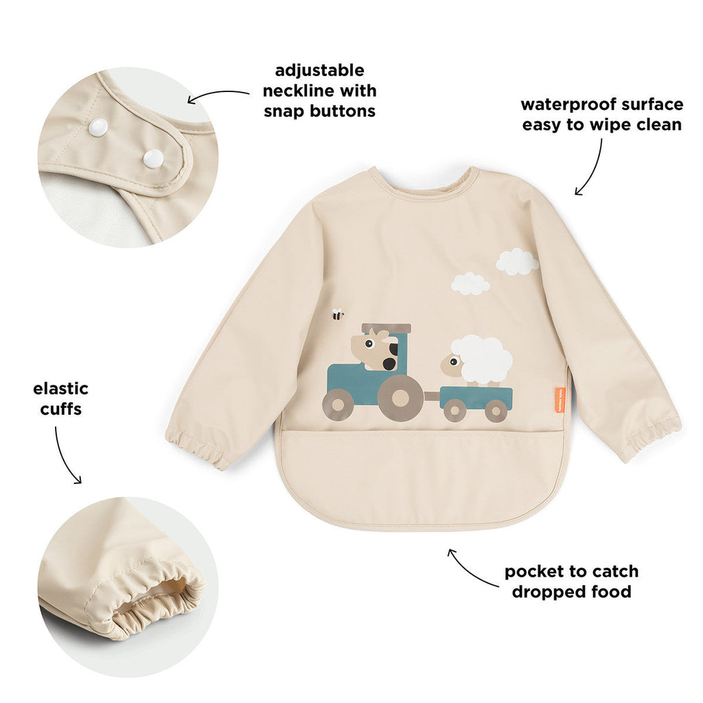 Done By Deer Slab Met Mouwen en Opvangzak | Tiny Farm Sand