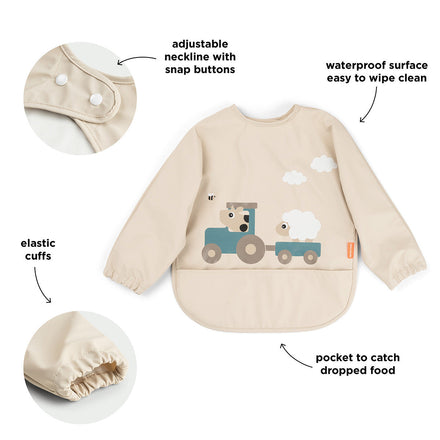 Done By Deer Slab Met Mouwen en Opvangzak | Tiny Farm Sand