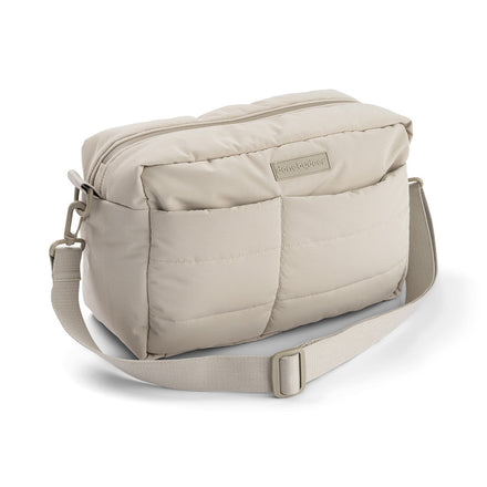 Done By Deer Quilted Stroller Bag luiertas buggy organizer Sand