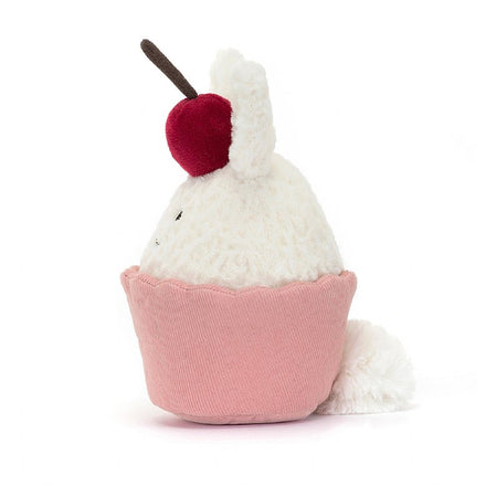 zzz Jellycat Knuffel I Am Dainty Dessert Bunny Cupcake | 14x10cm