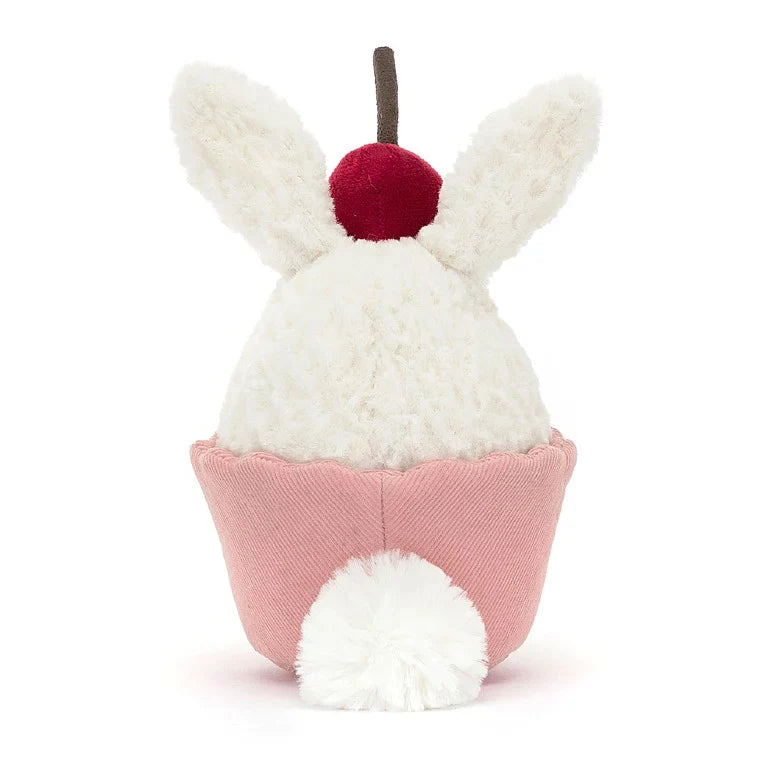 zzz Jellycat Knuffel I Am Dainty Dessert Bunny Cupcake | 14x10cm