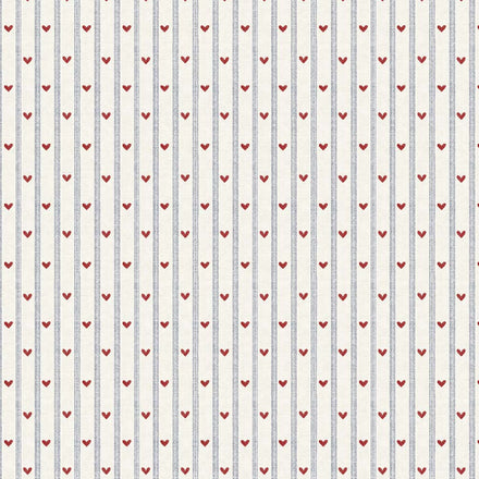 Dekornik Behang Hearts & Stripes Morning