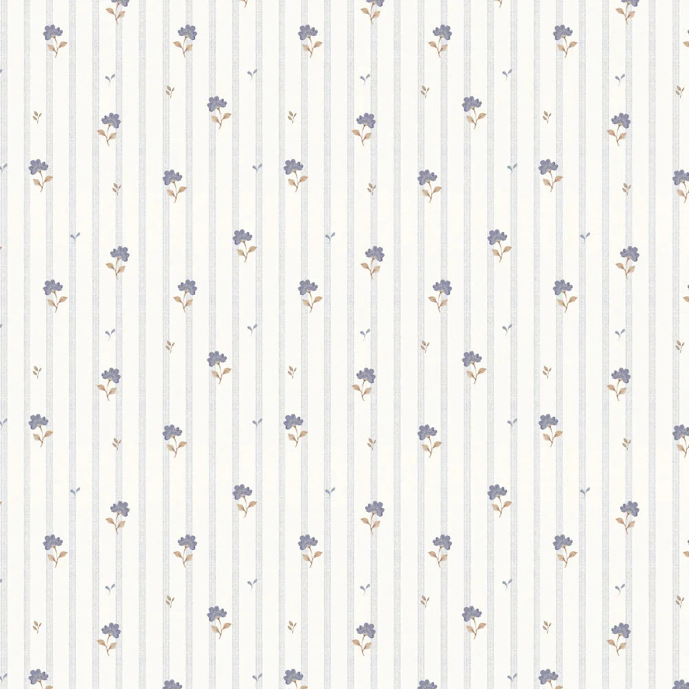 Dekornik Behang Delicate Retro Flowers