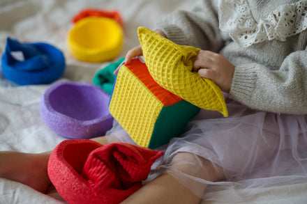 Pit & Play Regenboog Dobbelsteen | Classic