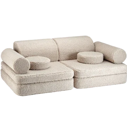 Wigiwama Settee | Biscuit