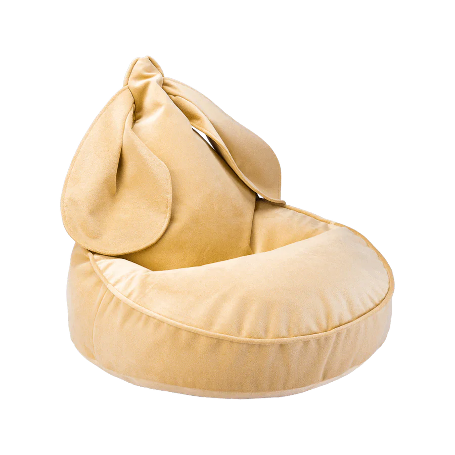 Wigiwama Bunny Beanbag Chair | Salted Caramel