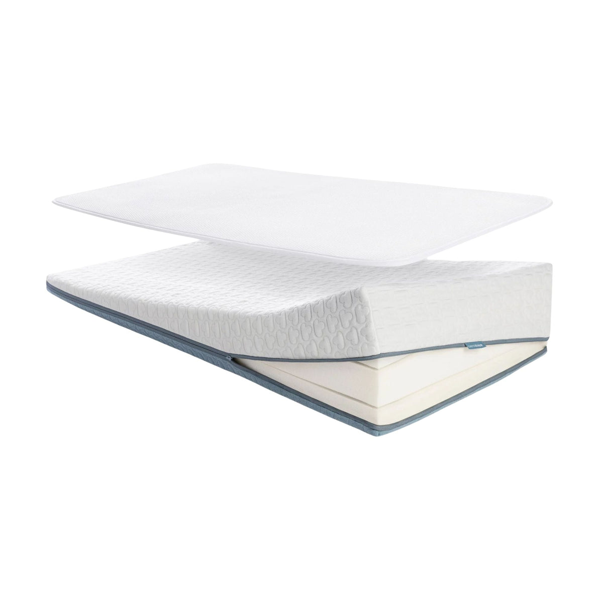 Aerosleep Premium matraspakket anti-reflux, matras met matrasbeschermer op witte achtergrond
