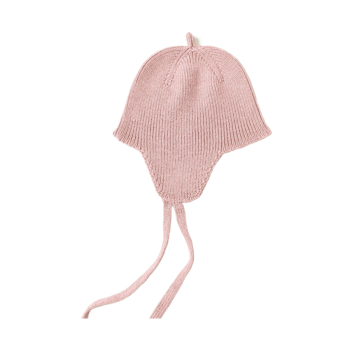 Hvid Bonnet Kota Powder op witte achtergrond