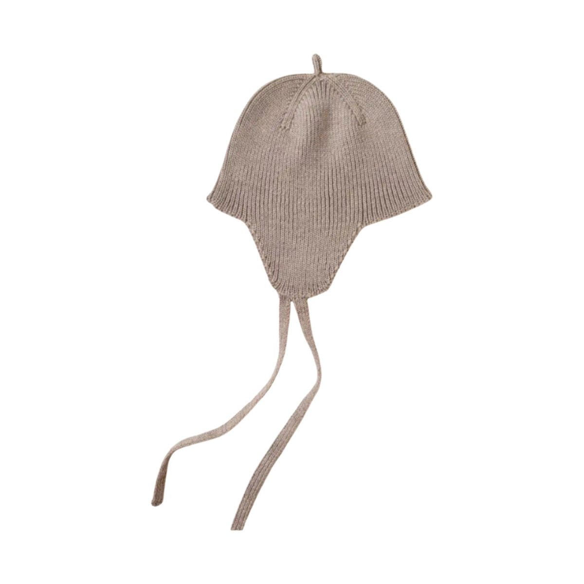 Hvid Bonnet Kota Sand op witte achtergrond