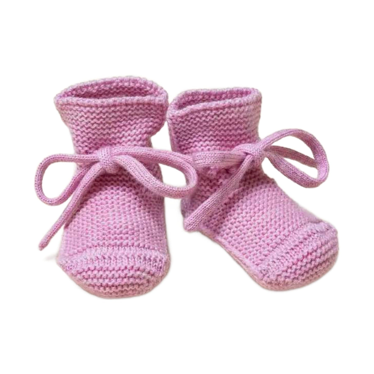 Hvid Booties Cotton candy op witte achtergrond