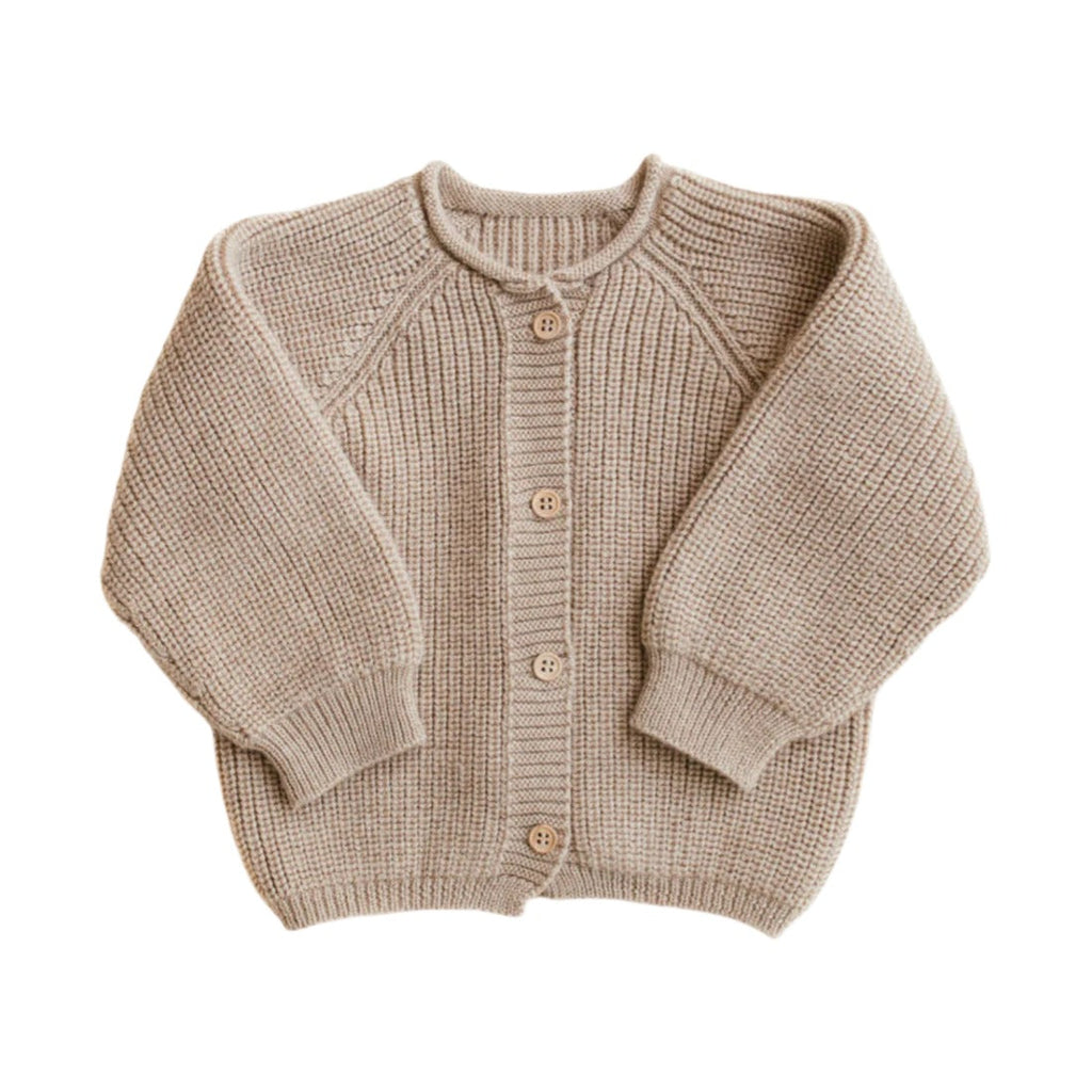 Hvid Cardigan Inga Sand op witte achtergrond