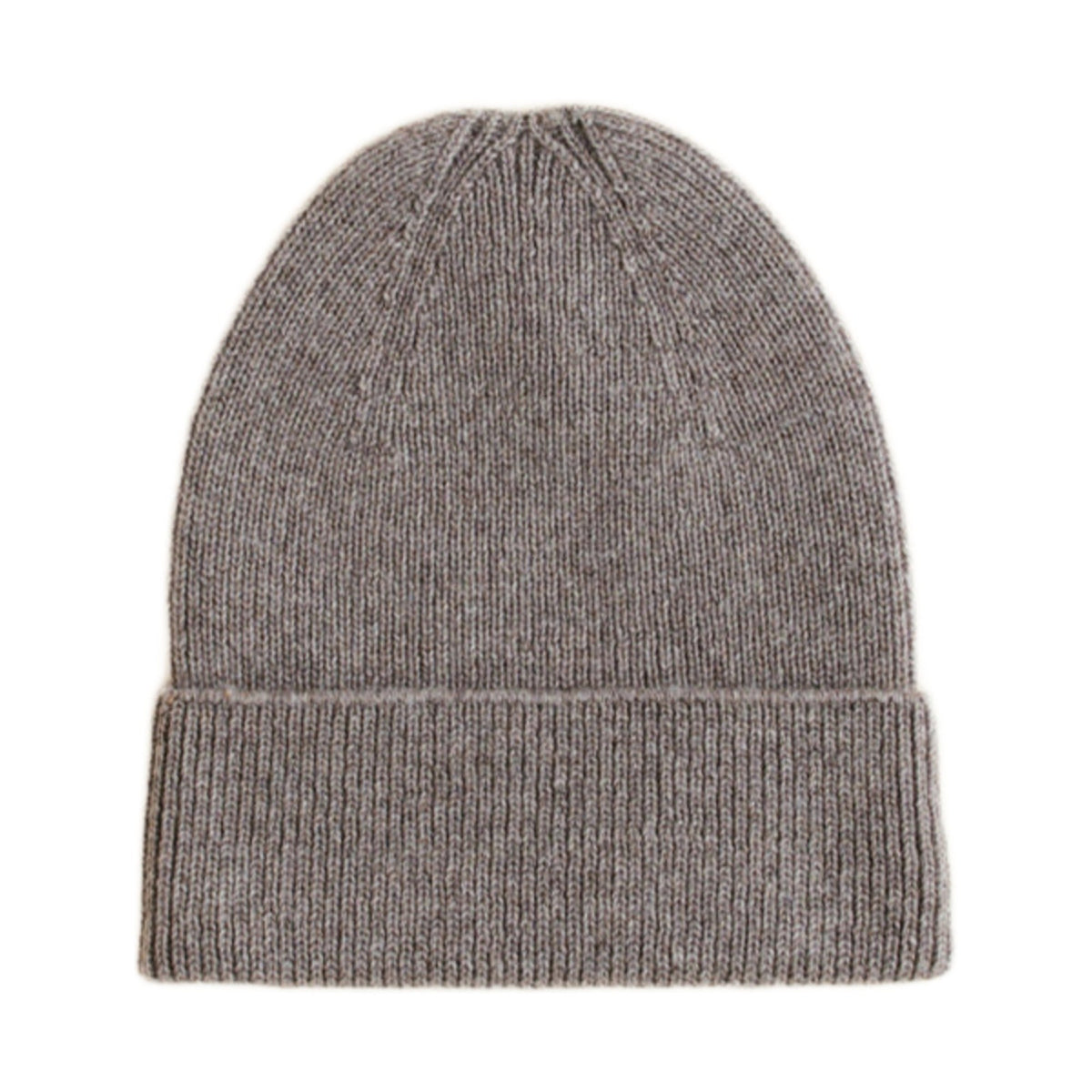 Hvid Newborn Beanie Fonzie Otter op witte achtergrond