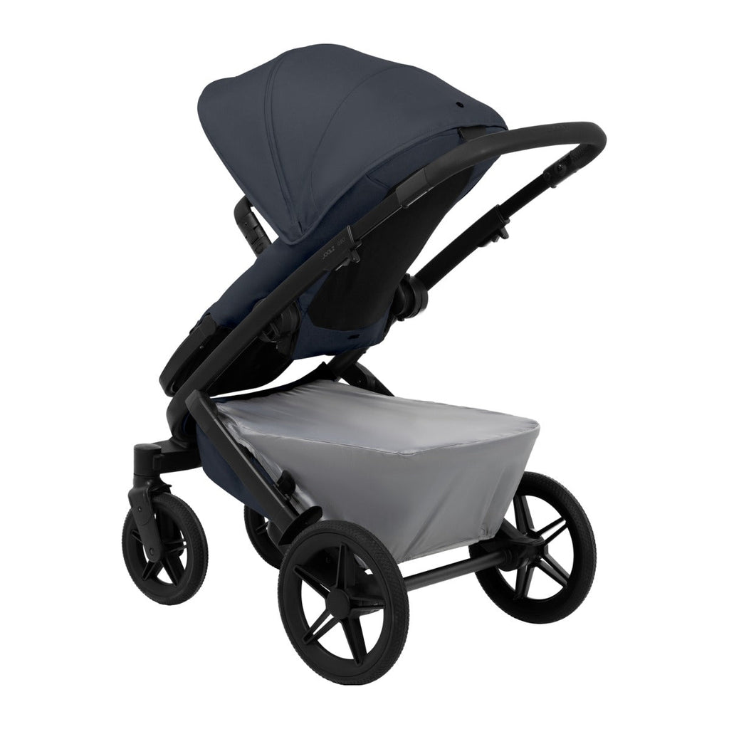 Joolz Kinderwagen Geo5 Complete Set Dark Navy Blue, zitje schuin van achteren