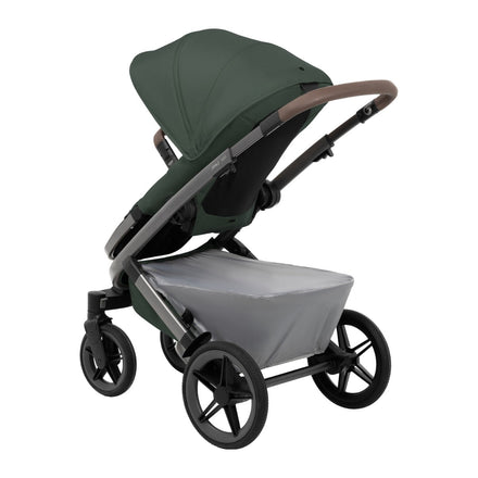 Joolz Kinderwagen Geo5 Complete Set Forest Green, zitje schuin van achteren
