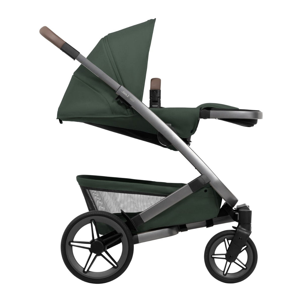 Joolz Kinderwagen Geo5 Complete Set Forest Green, zitje in ligstand