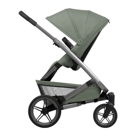 Joolz Kinderwagen Geo5 Complete Set Sage Green, zitje in zijaanzicht