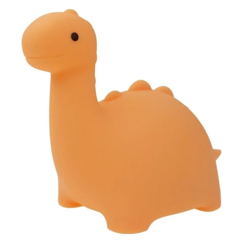 Mary's Led Nachtlamp Brontosaurus, oranje dino met lange nek