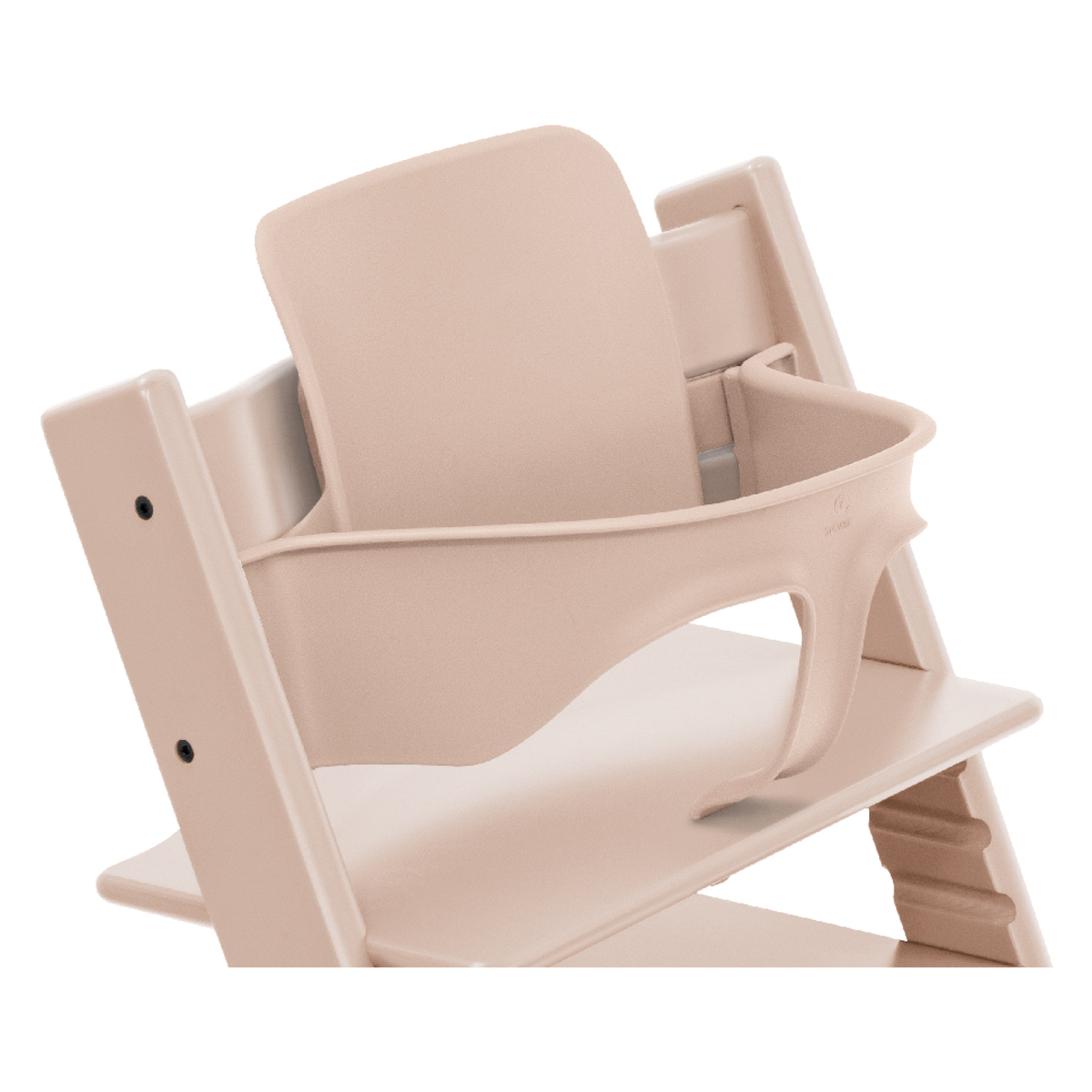 Stokke Tripp Trapp Baby Set² Serene Pink, packshot op witte achtergrond