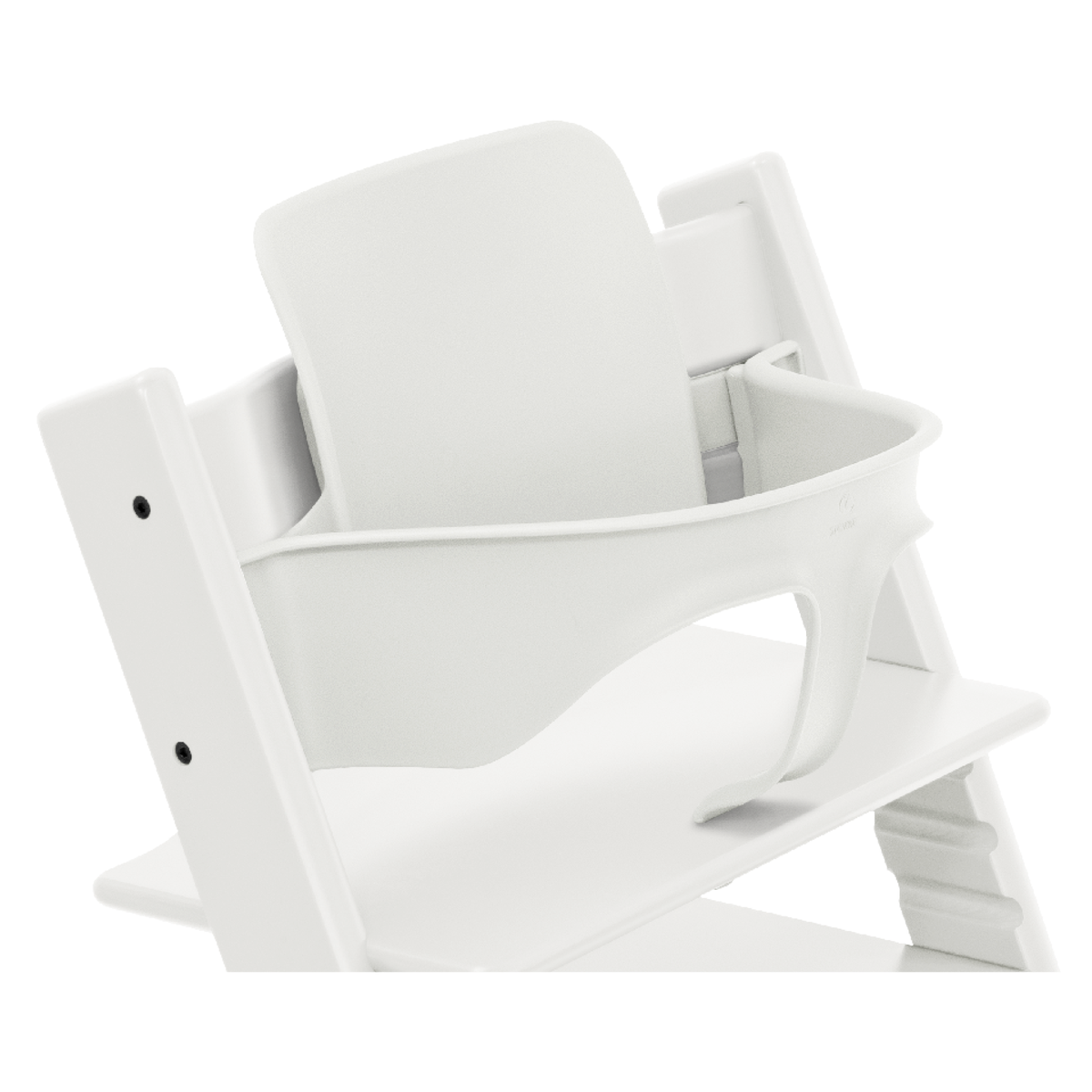 Stokke Tripp Trapp Baby Set² Wit, packshot op witte achtergrond