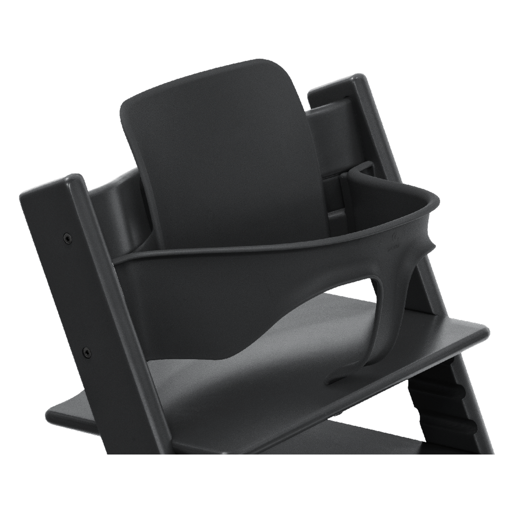 Stokke Tripp Trapp Baby Set² Zwart, packshot op witte achtergrond