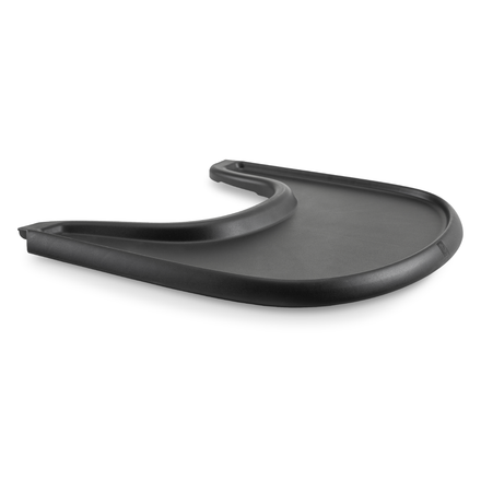 Stokke Tripp Trapp Eettablet Zwart, packshot op witte achtergrond