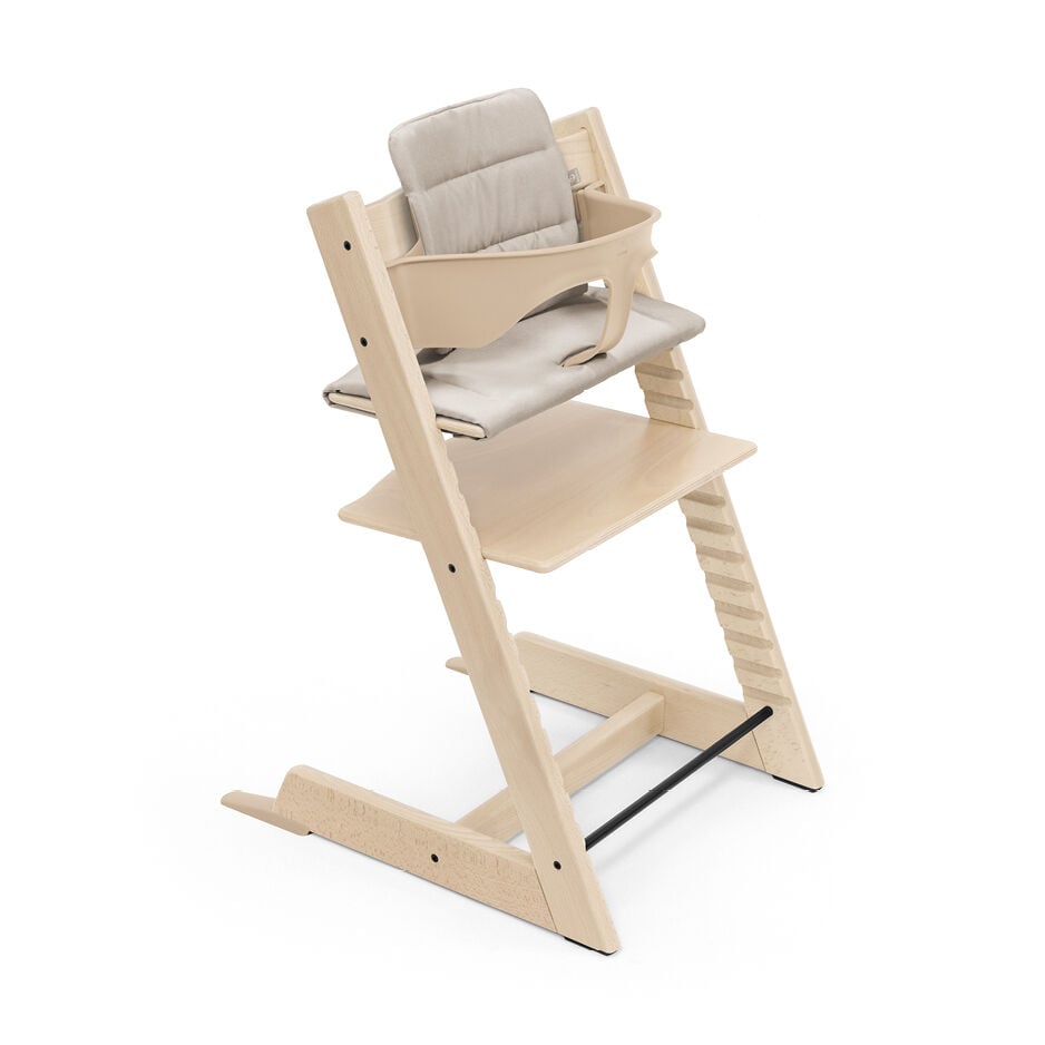 Stokke Tripp Trapp Kussen Beige, productfoto op witte achtergrond