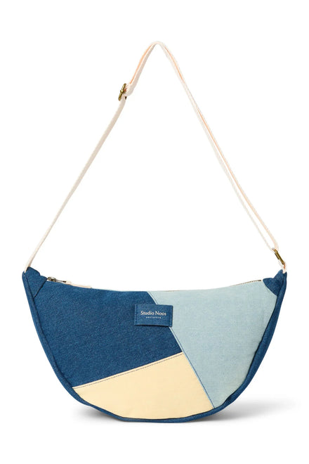 Studio Noos Adult Fanny Pack | Denim Patchwork