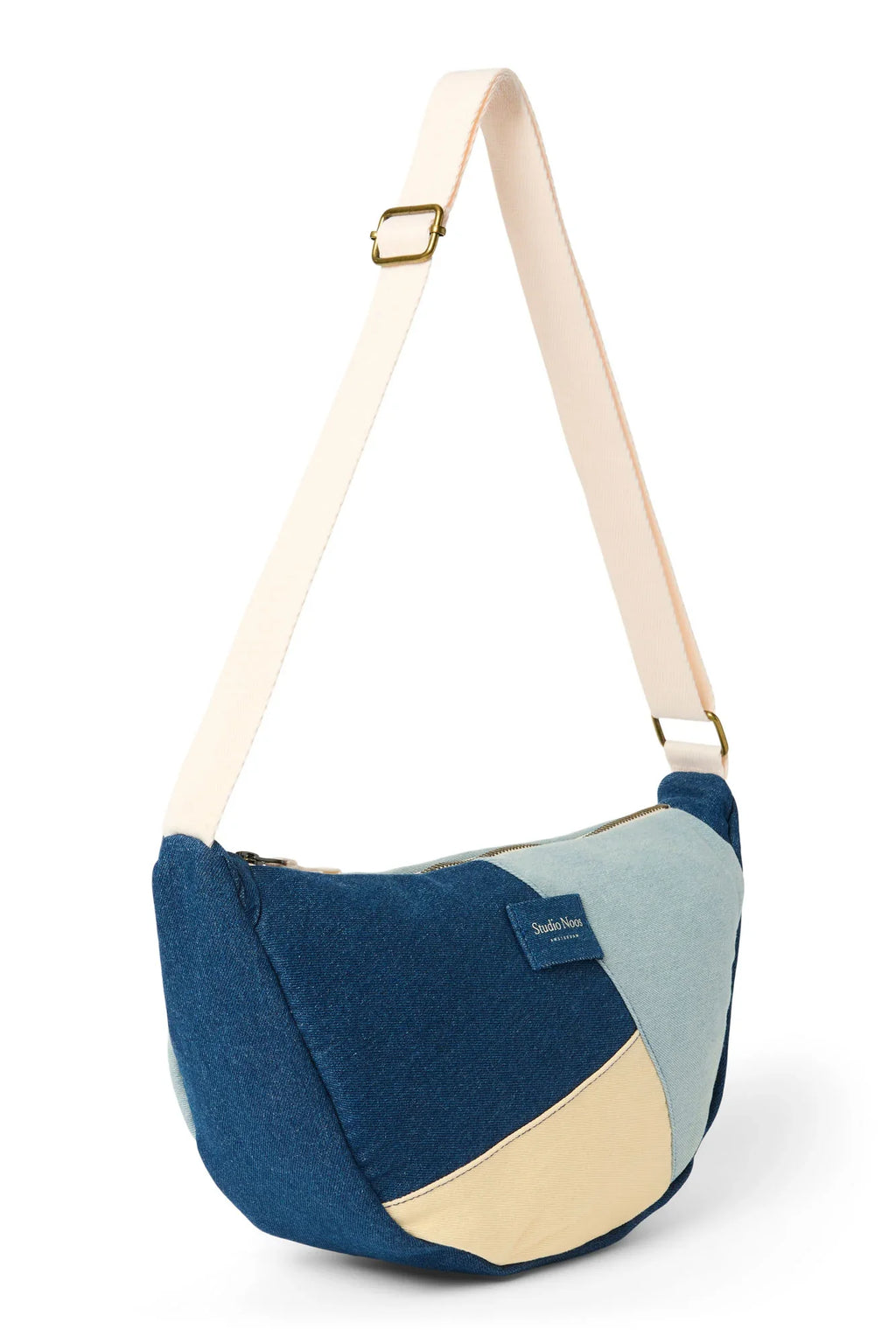 Studio Noos Adult Fanny Pack | Denim Patchwork