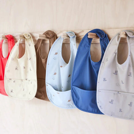 OYOY Set 2 Slabben Dino | Dusty Green / Caramel