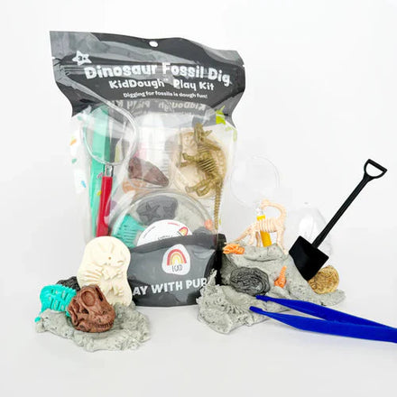 Earth Grown KidDoughs Klei Speelset | Dino Fossiel