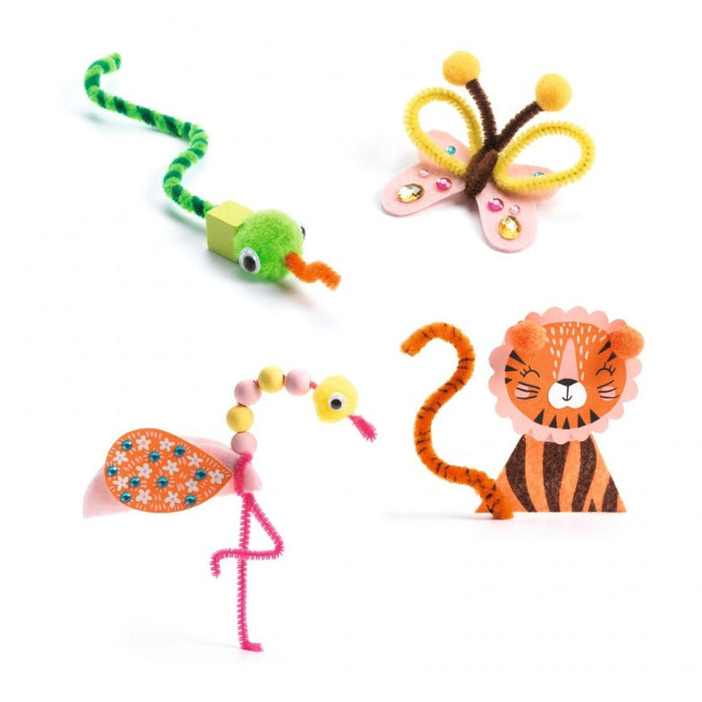 Djeco Knutselset Crafts Kit | Jungle Animal